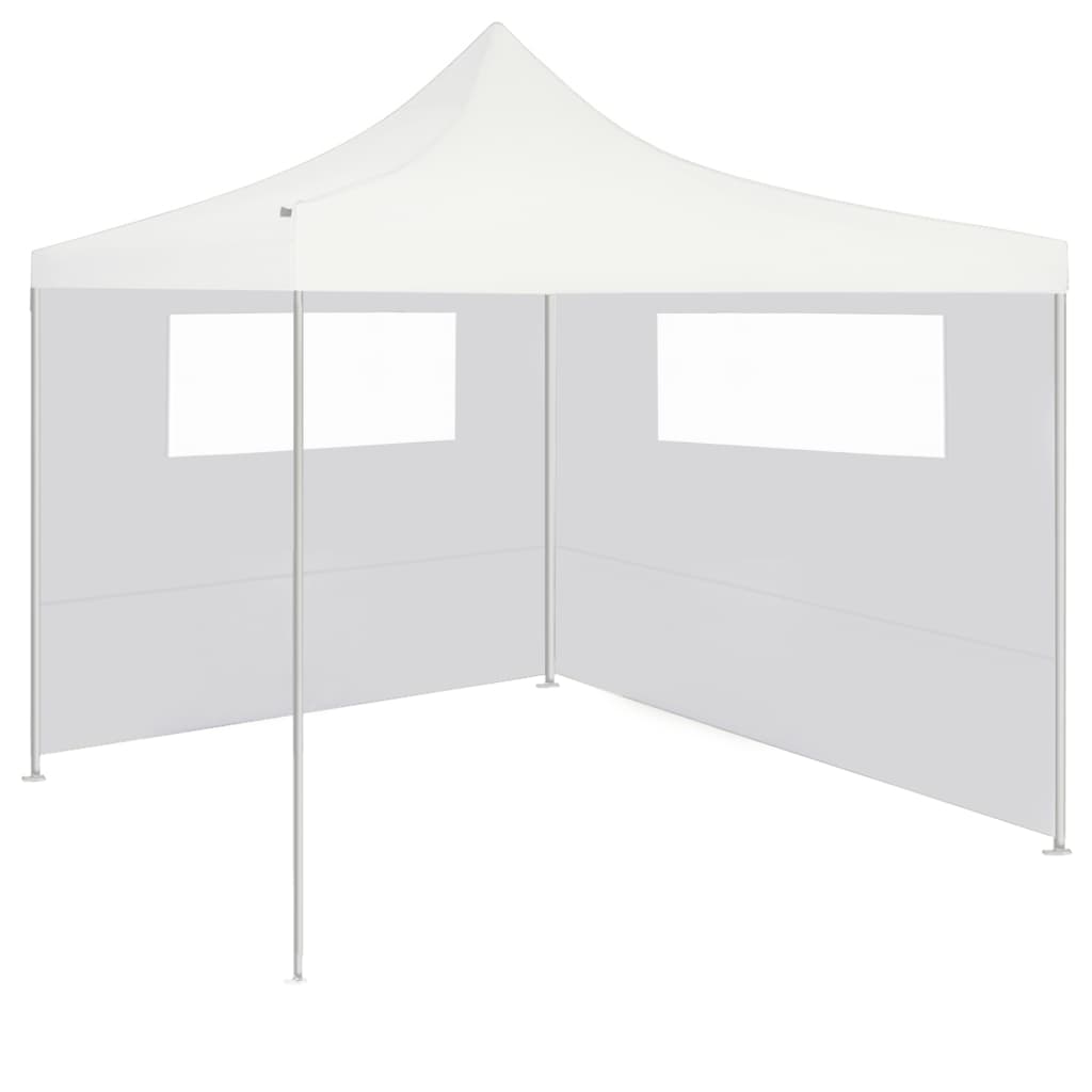 Gazebo Sidewalls with Windows 2 pcs White