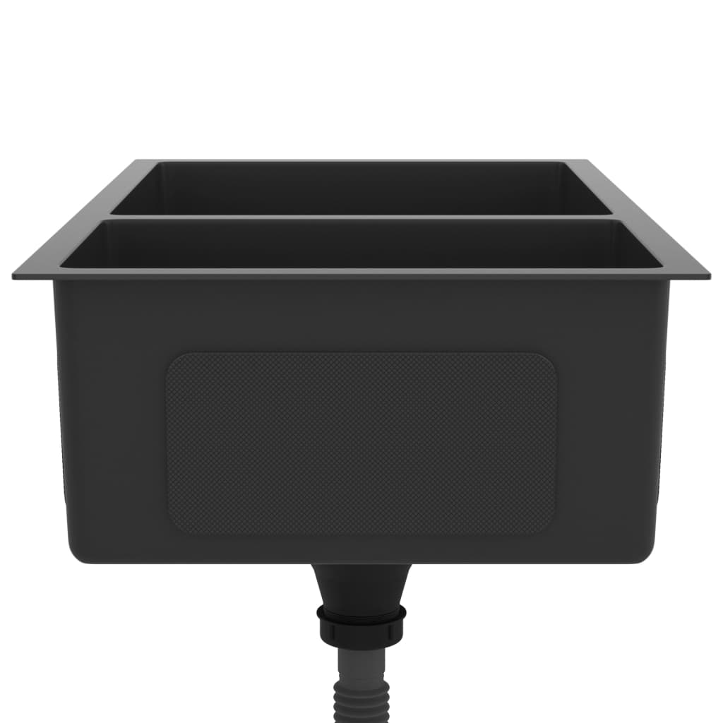Kitchen Sink Black Stainless Steel