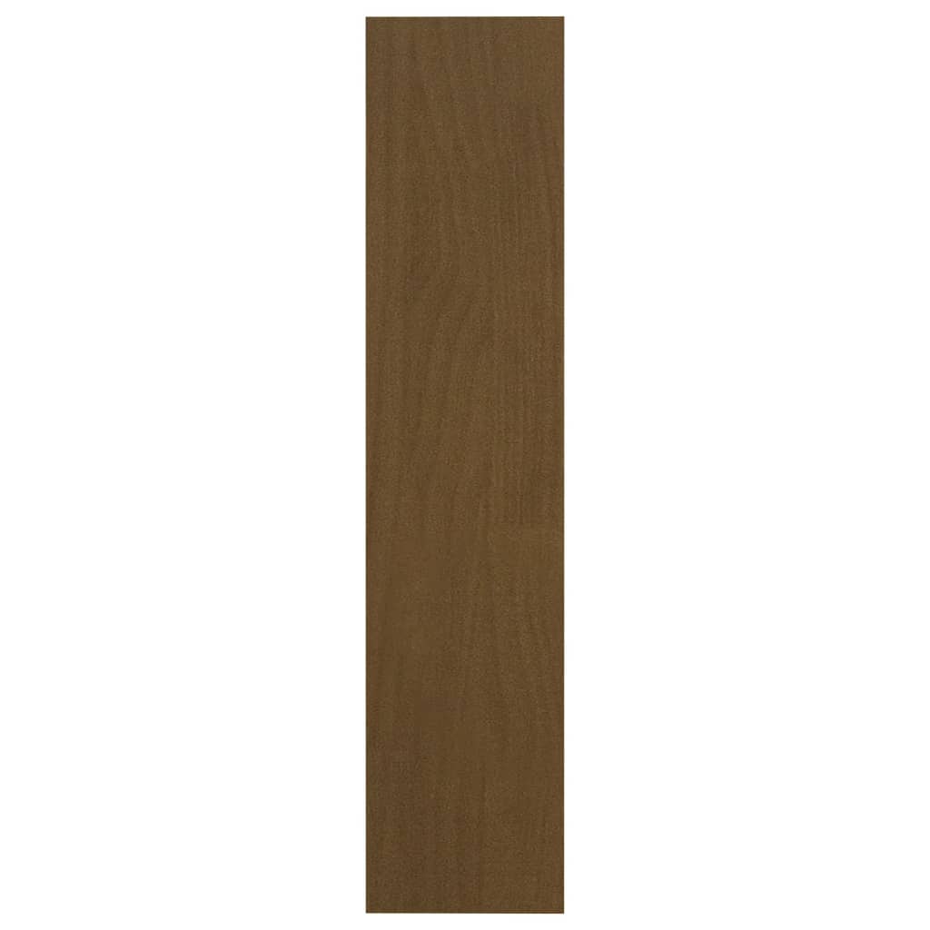 Book Cabinet/Room Divider Honey Brown 100x30x135.5 cm Solid Pinewood