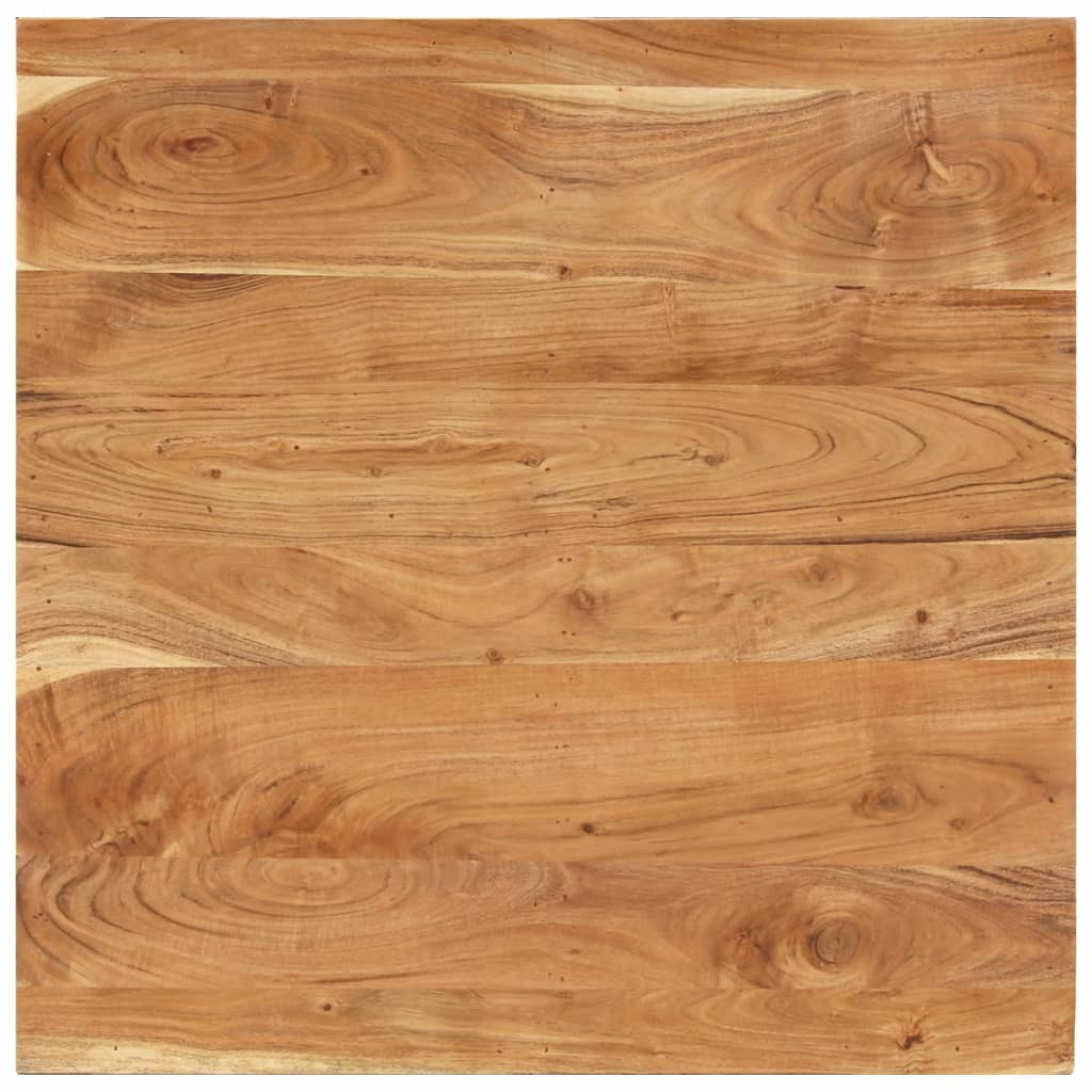 Coffee Table 80x80x40 cm Solid Acacia Wood