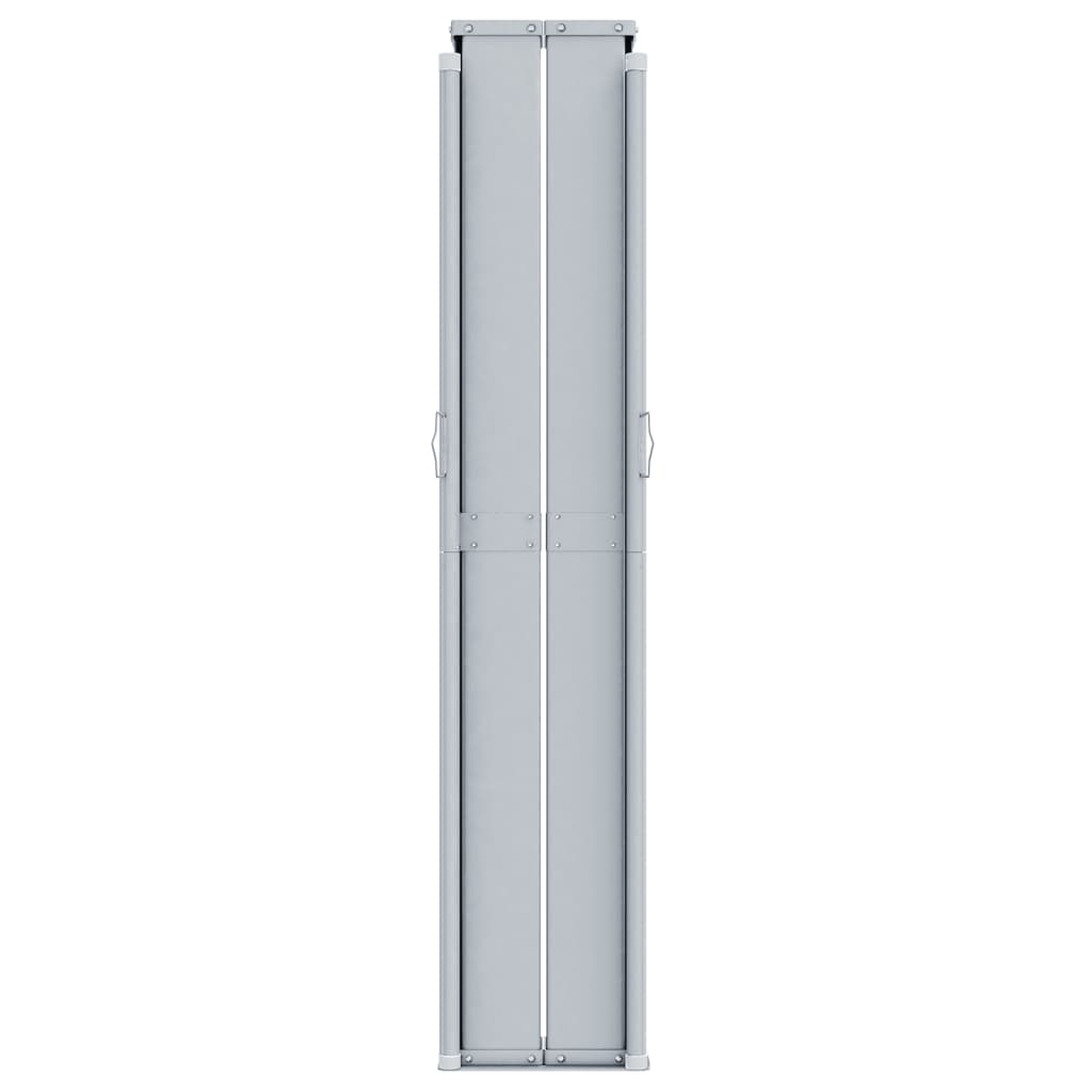 Retractable Side Awning Red 180x1000 cm