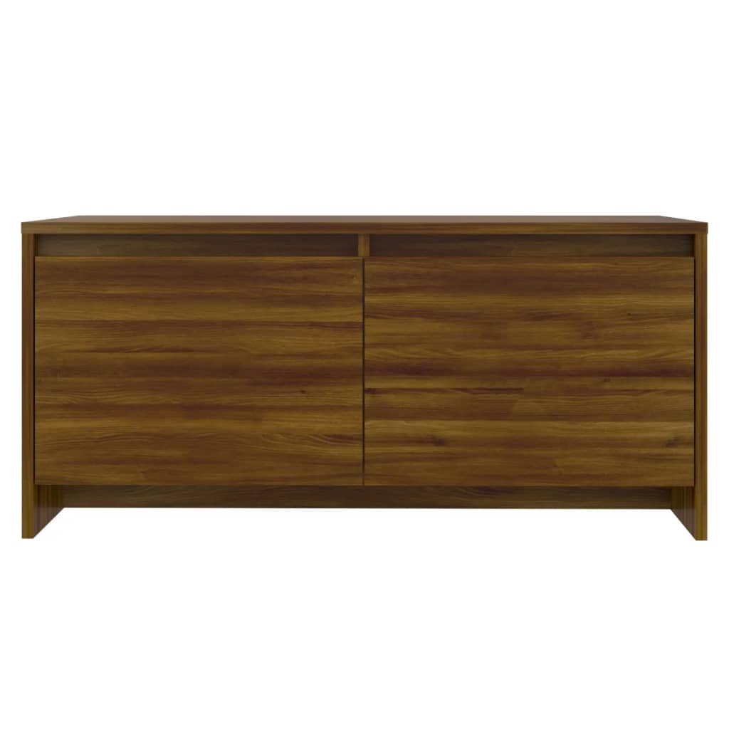 Coffee Table Brown Oak 90x50x41.5 cm Engineered Wood