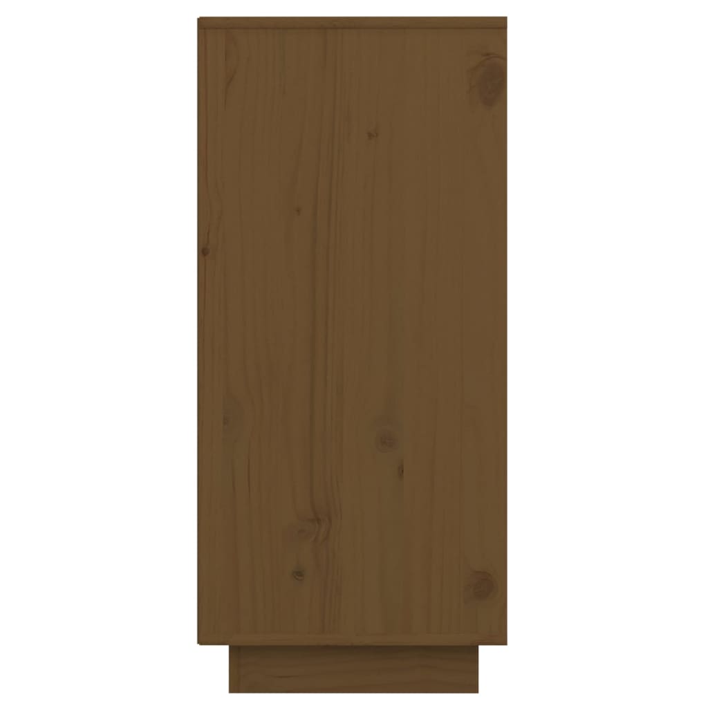 Sideboard Honey Brown 60x34x75 cm Solid Wood Pine