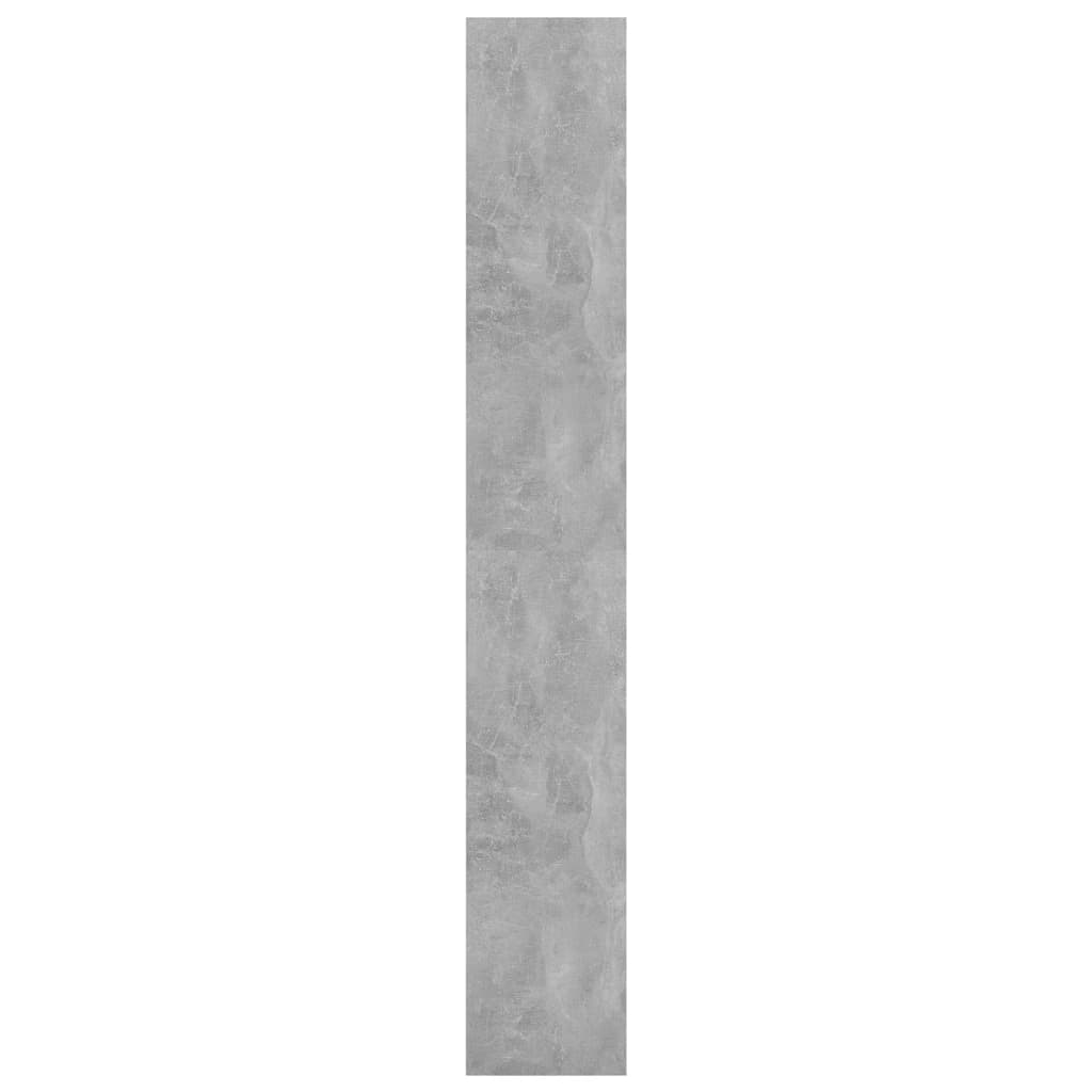 Book Cabinet/Room Divider Concrete Grey 80x30x198 cm Engineered Wood