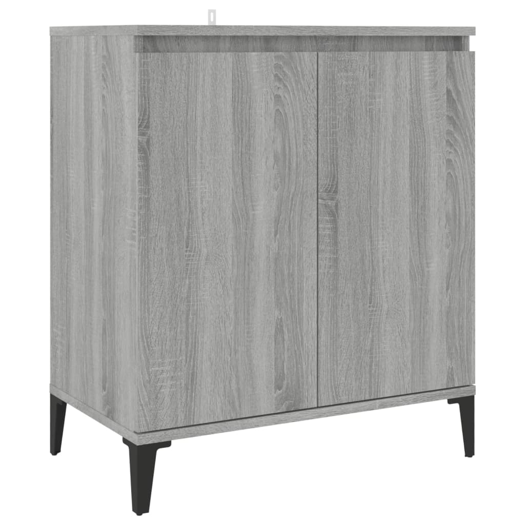 Sideboard Grey Sonoma 60x35x70 cm Engineered Wood