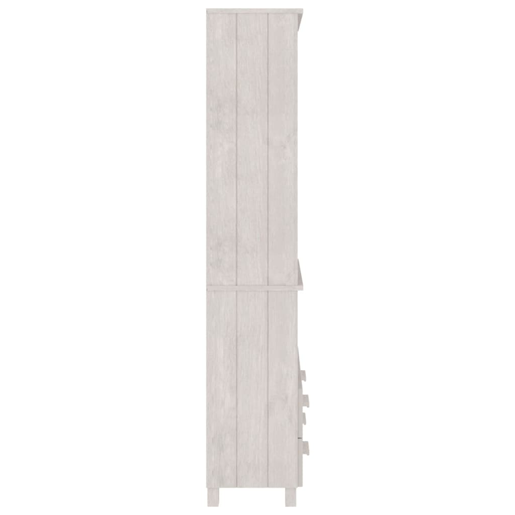 Highboard HAMAR Solid Wood Pine White