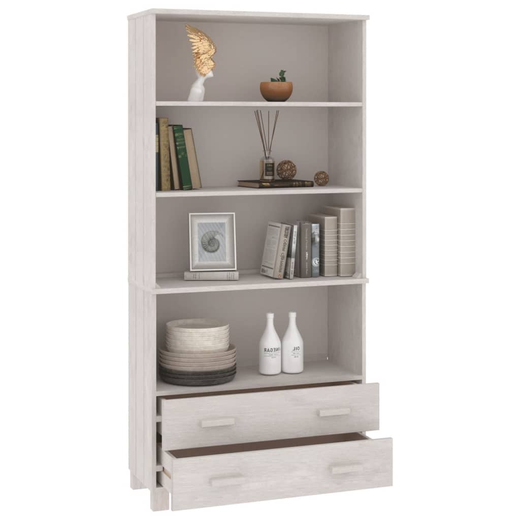 Highboard HAMAR Solid Wood Pine White