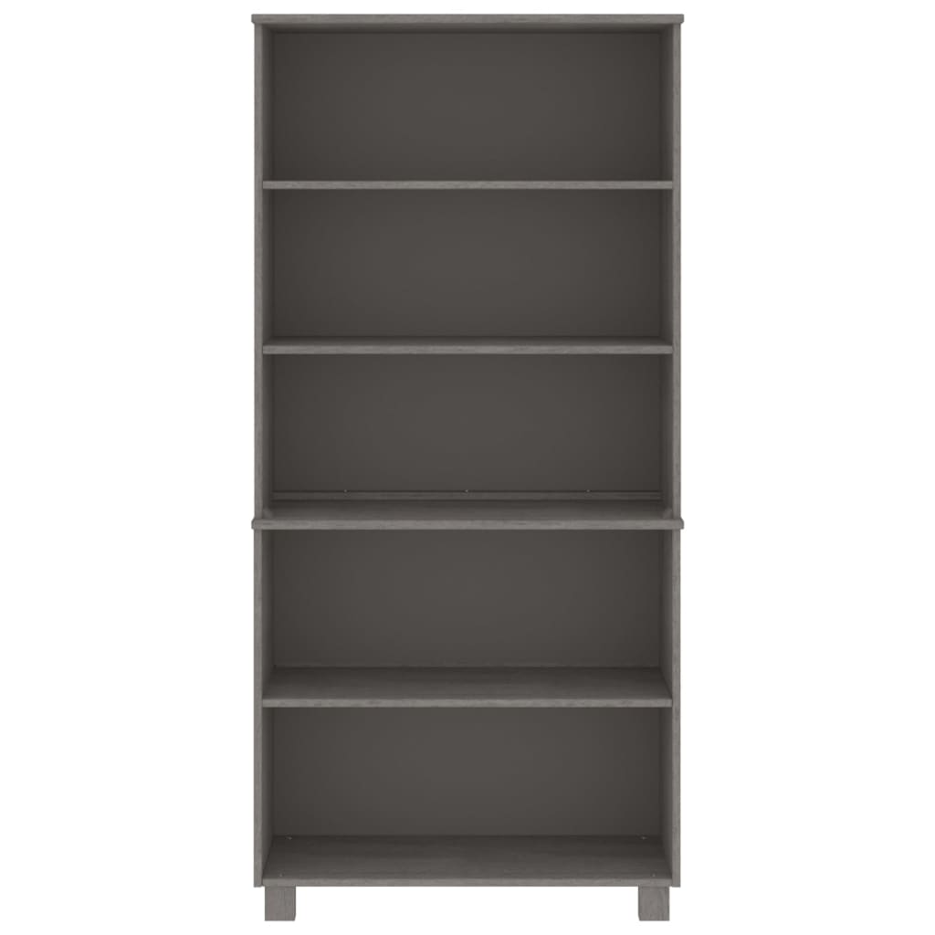 Highboard HAMAR Solid Wood Pine Light Grey