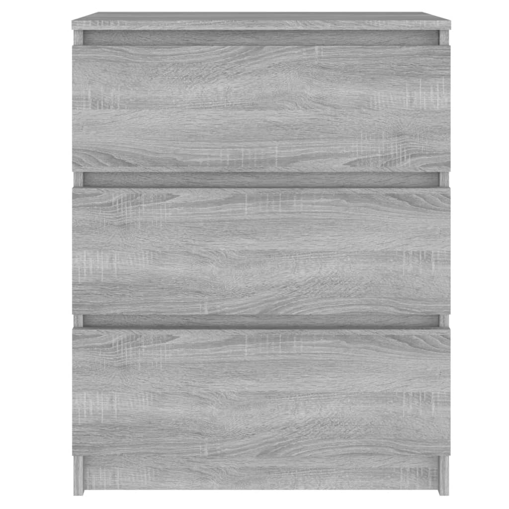Sideboard Grey Sonoma 60x35x76 cm Engineered Wood