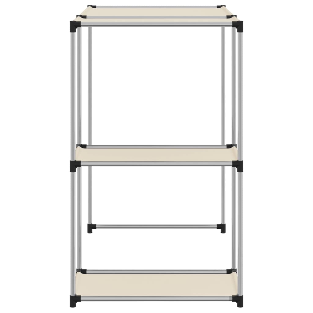 Storage Rack over Washing Machine Cream 87x55x90.5 cm Iron