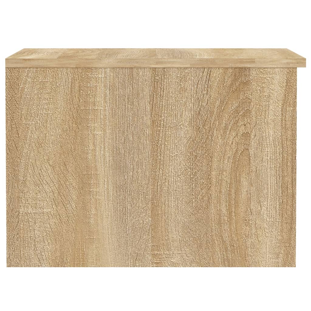 Coffee Table Sonoma Oak 50x50x36 cm Engineered Wood