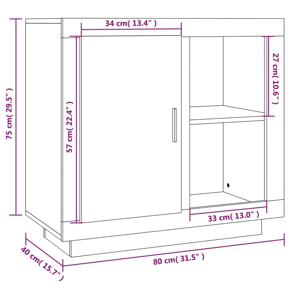 Sideboard White