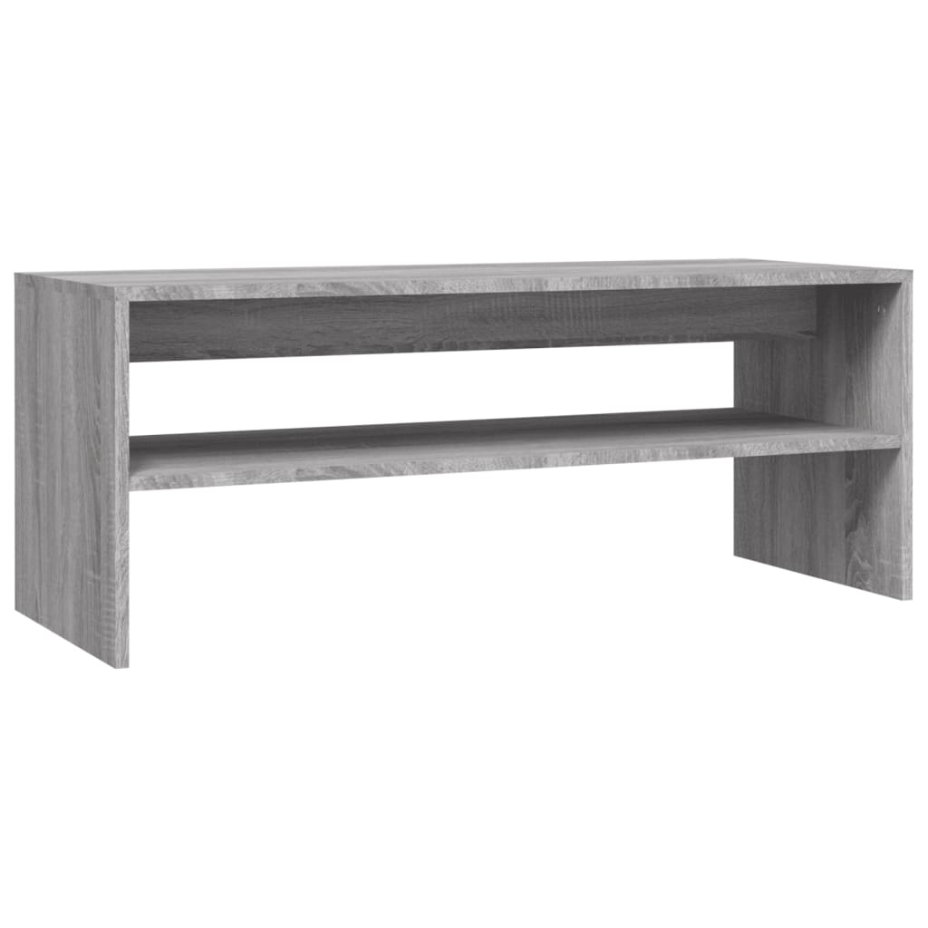 Coffee Table Grey Sonoma 100x40x40 cm Engineered Wood
