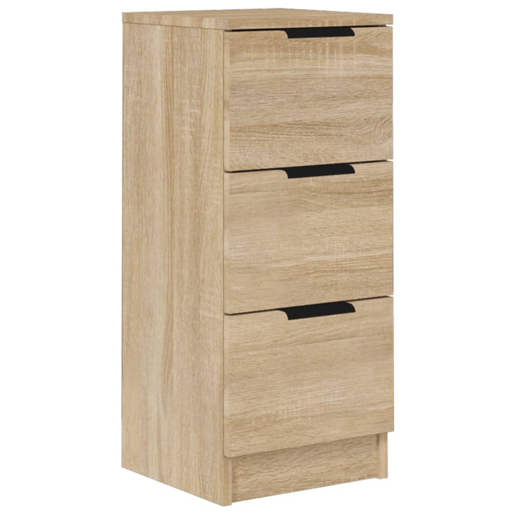 Sideboard Sonoma Oak 30x30x70 cm Engineered Wood