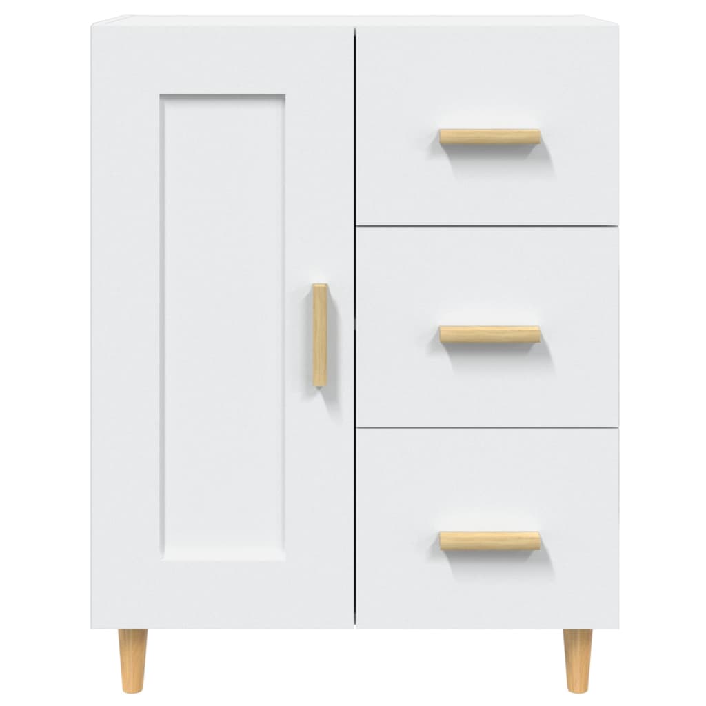 Sideboard White 69.5x34x90 cm Engineered Wood