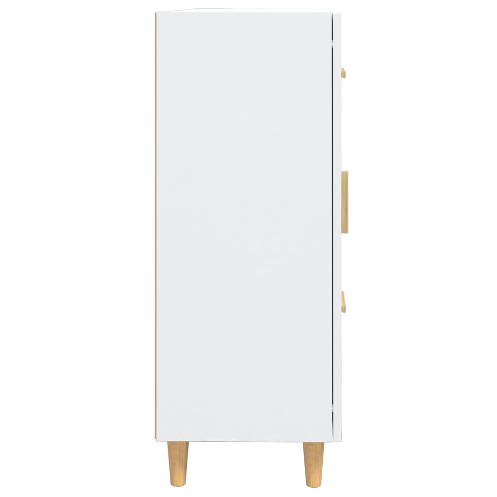 Sideboard White 69.5x34x90 cm Engineered Wood