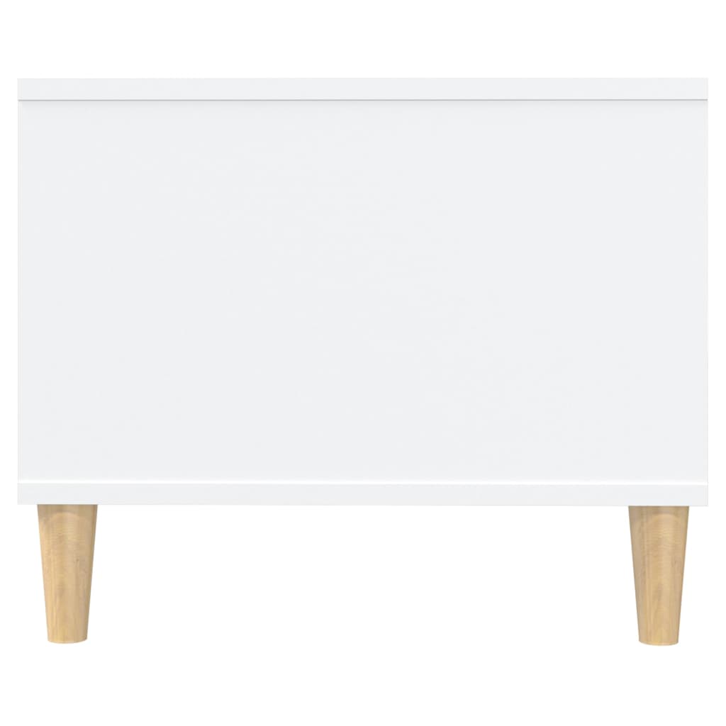 Coffee Table White 102x50x40 cm Engineered Wood