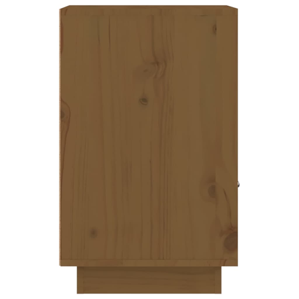Bedside Cabinets 2 pcs Honey Brown 40x34x55 cm Solid Wood Pine