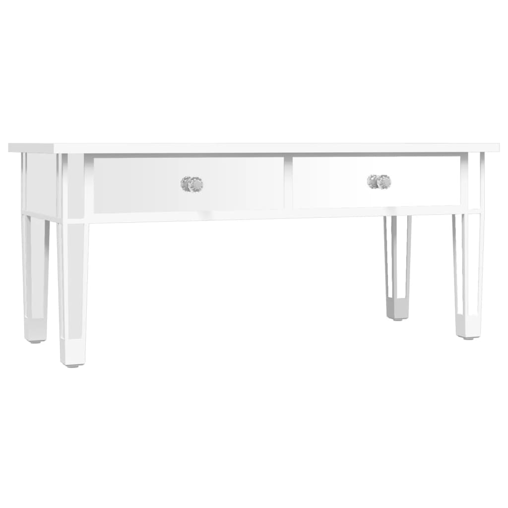 Mirrored Coffee Table 106x45x45 cm Engineered Wood and Glass