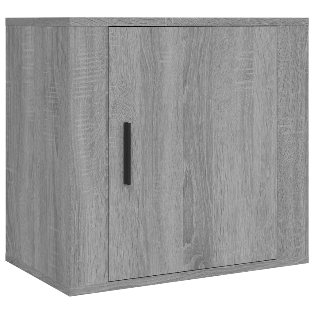 Wall-mounted Bedside Cabinets 2 pcs Grey Sonoma 50x30x47 cm