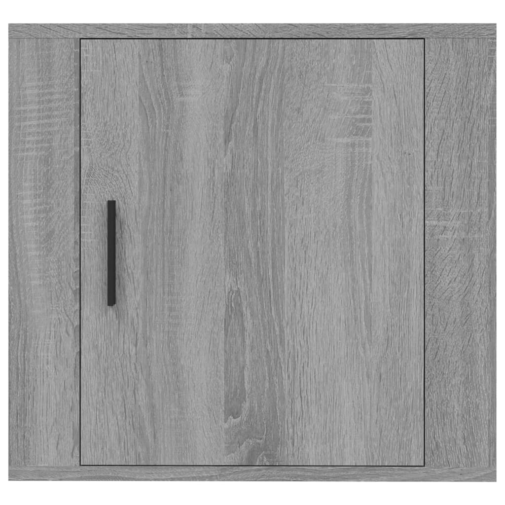 Wall-mounted Bedside Cabinets 2 pcs Grey Sonoma 50x30x47 cm