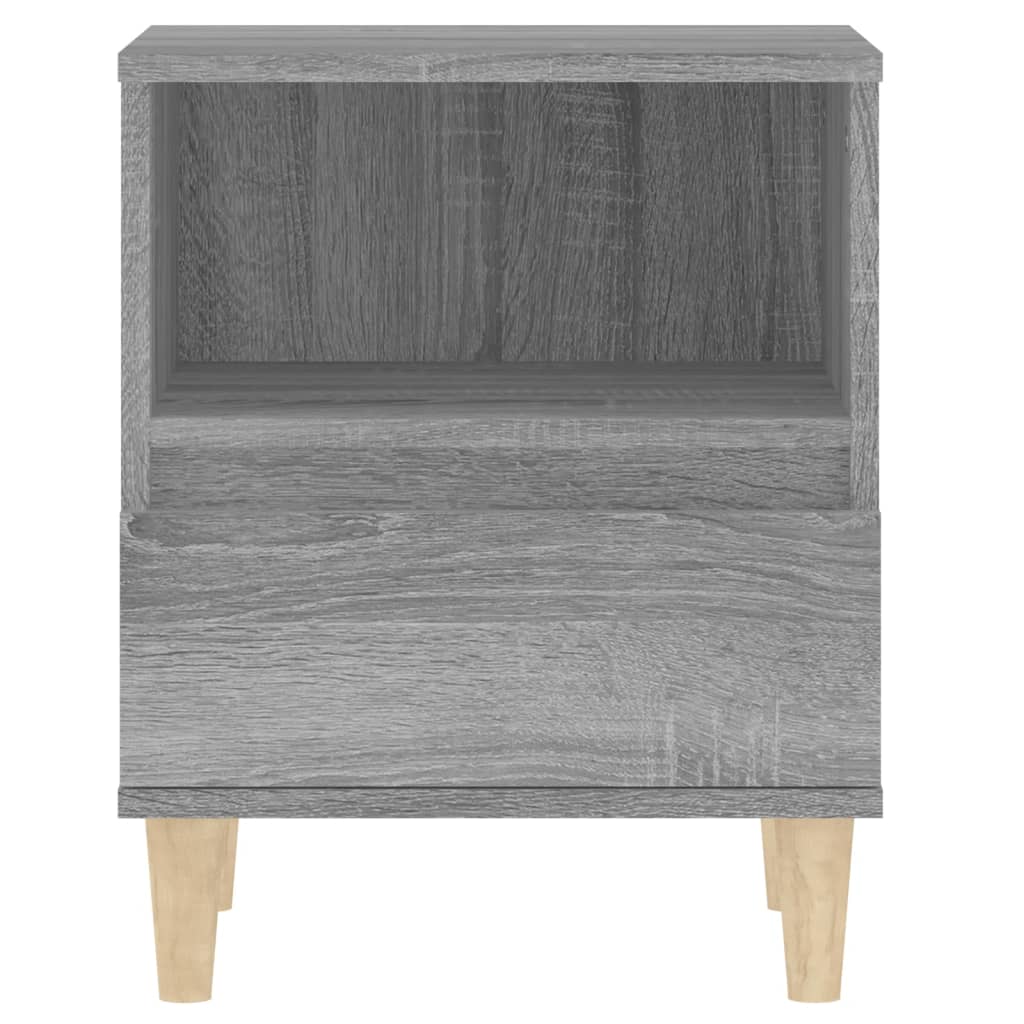 Bedside Cabinet Grey Sonoma 40x35x50 cm