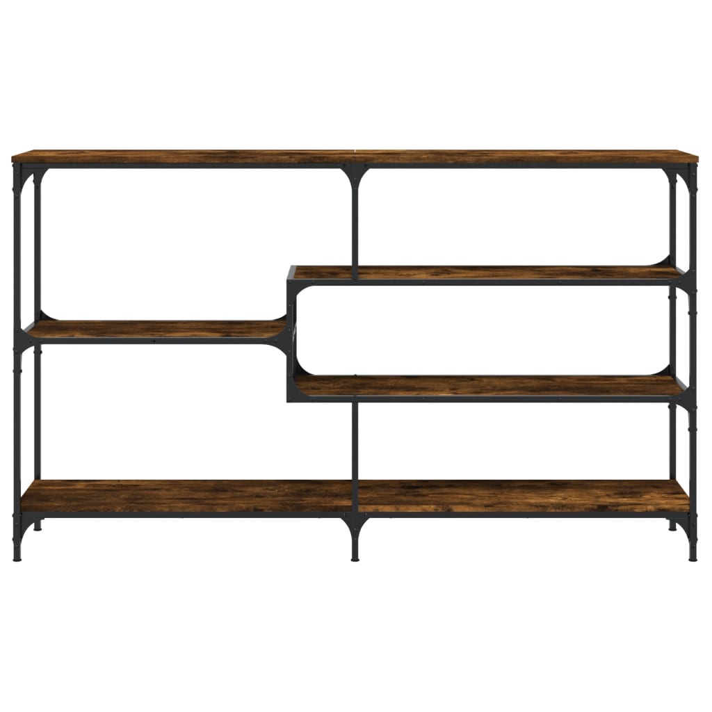 Console Table Smoked Oak 160x32x95 cm Engineered Wood