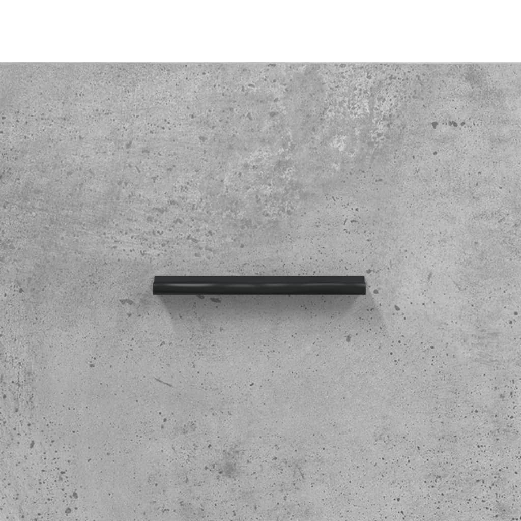 Sideboard Concrete Grey 100x36x60 cm Engineered Wood