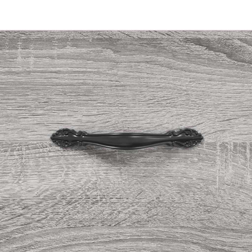 Highboard Grey Sonoma 69.5x31x115 cm Engineered Wood