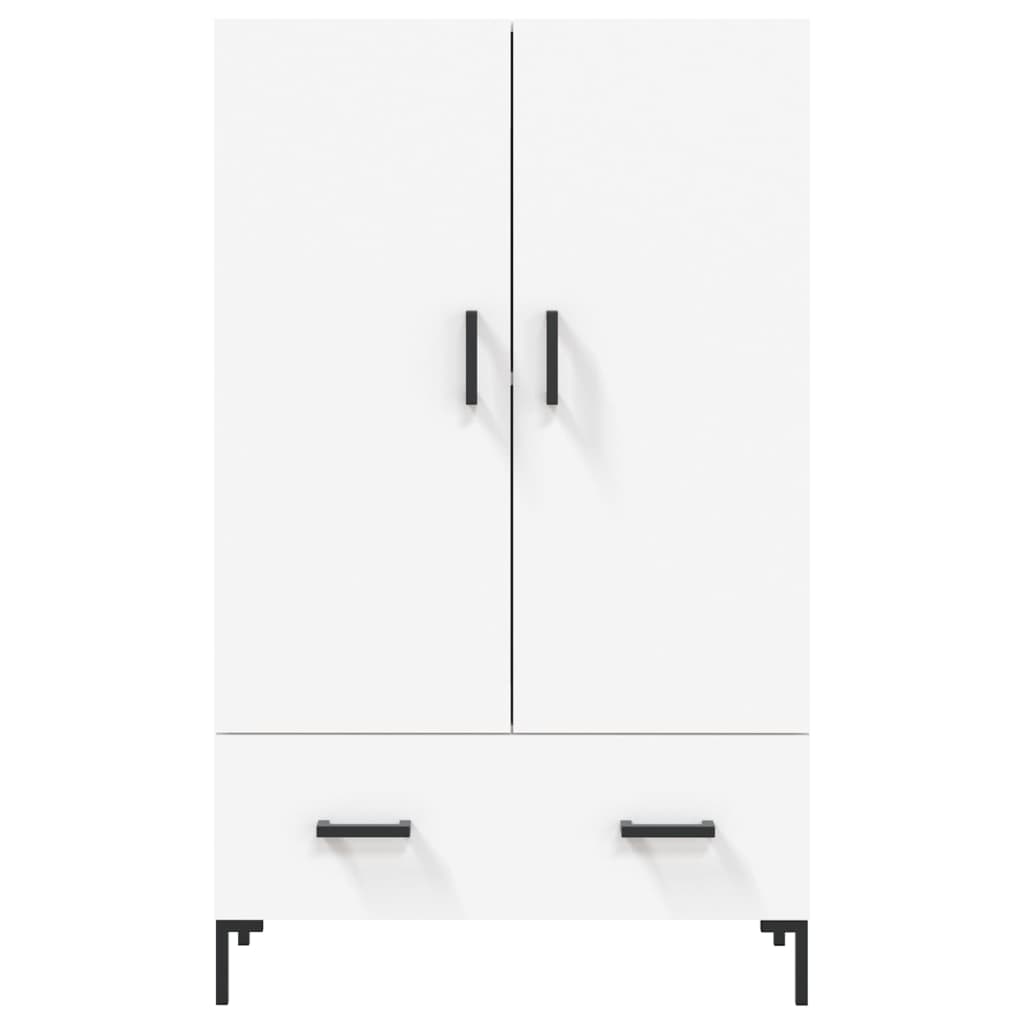 Highboard White 69.5x31x115 cm Engineered Wood