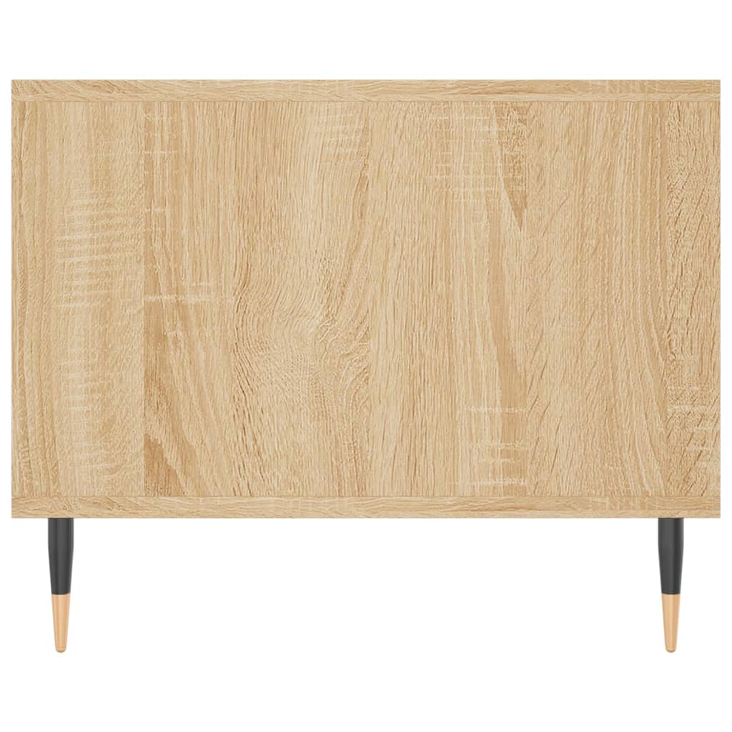 Coffee Table Sonoma Oak 102x50x40 cm Engineered Wood