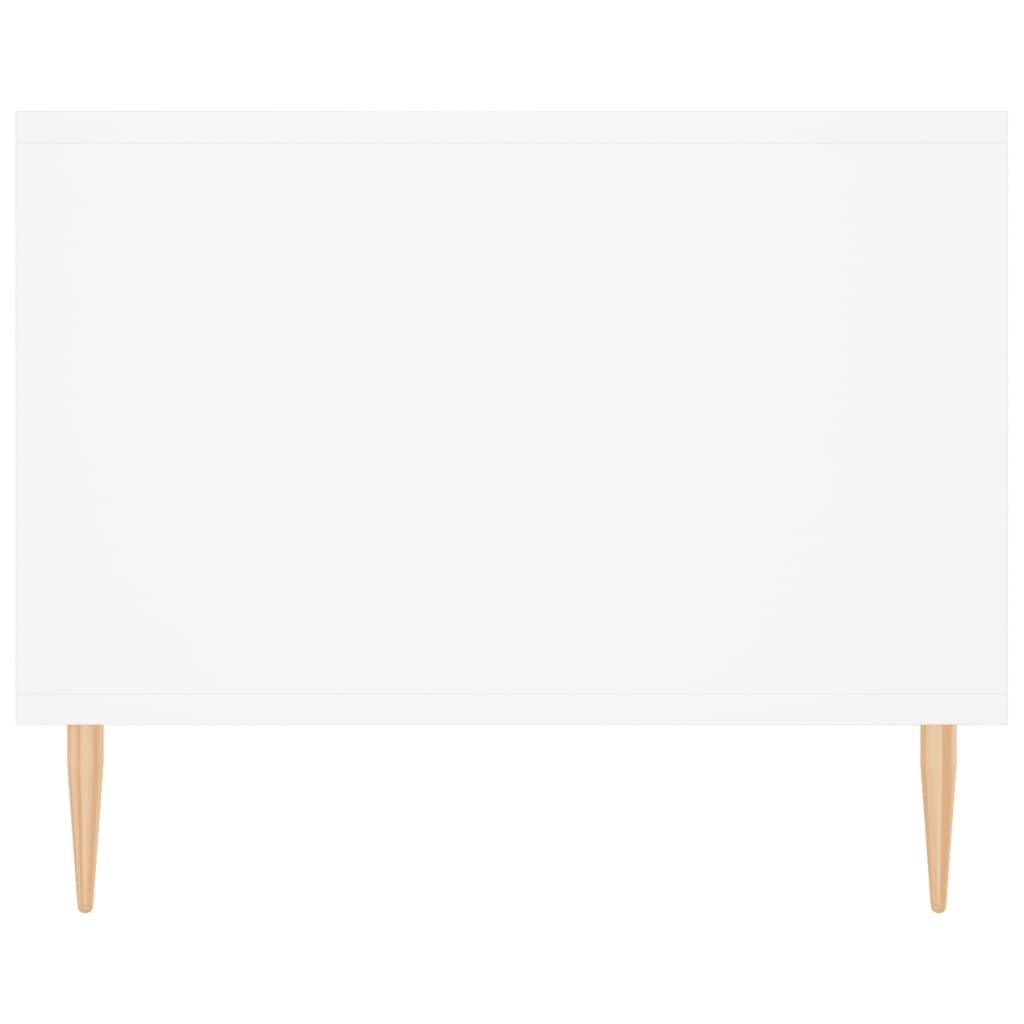 Coffee Table White 102x50x40 cm Engineered Wood