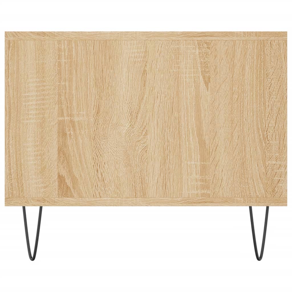 Coffee Table Sonoma Oak 102x50x40 cm Engineered Wood