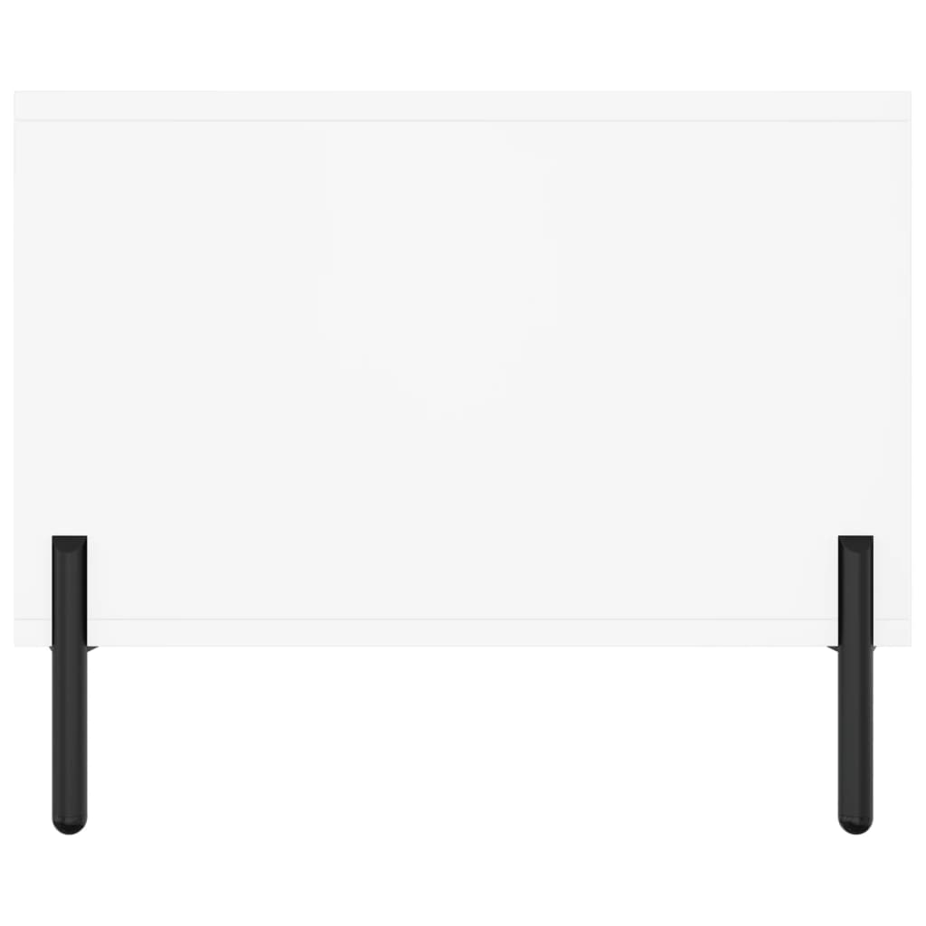 Coffee Table White 102x50x40 cm Engineered Wood