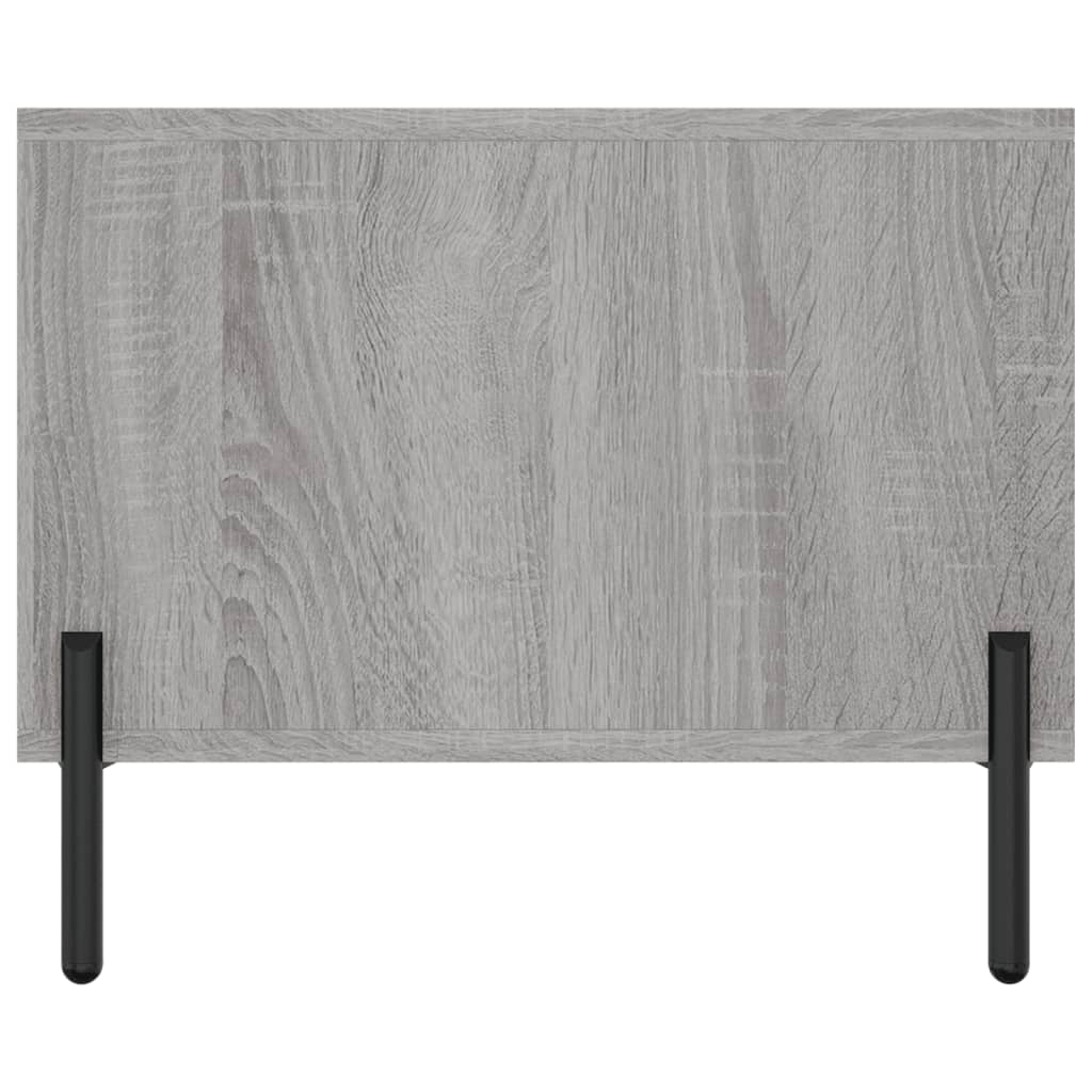 Coffee Table Grey Sonoma 102x50x40 cm Engineered Wood