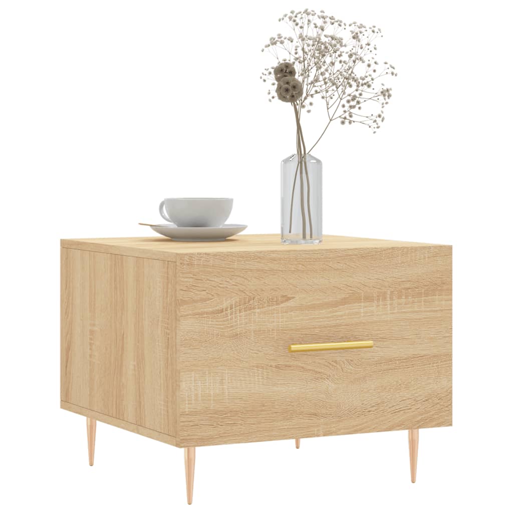 Coffee Tables 2 pcs Sonoma Oak 50x50x40 cm Engineered Wood