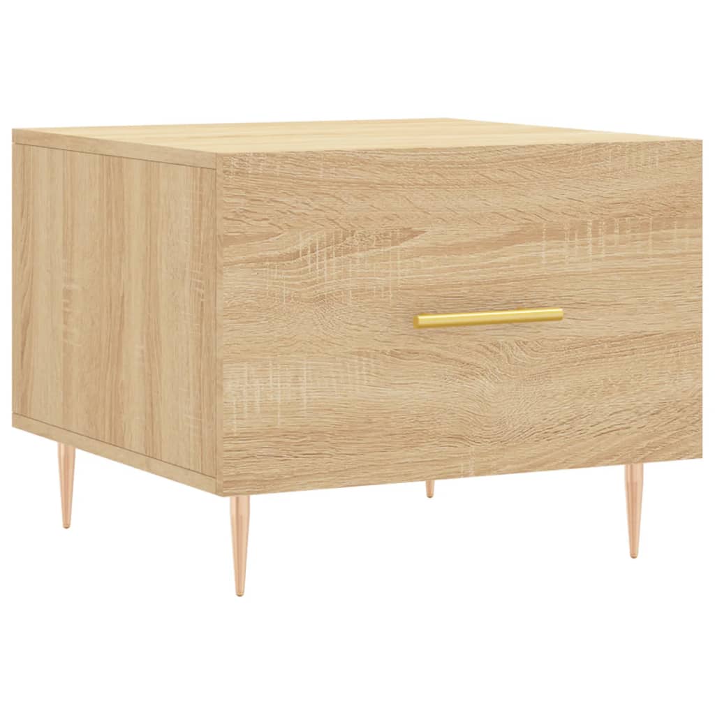 Coffee Tables 2 pcs Sonoma Oak 50x50x40 cm Engineered Wood