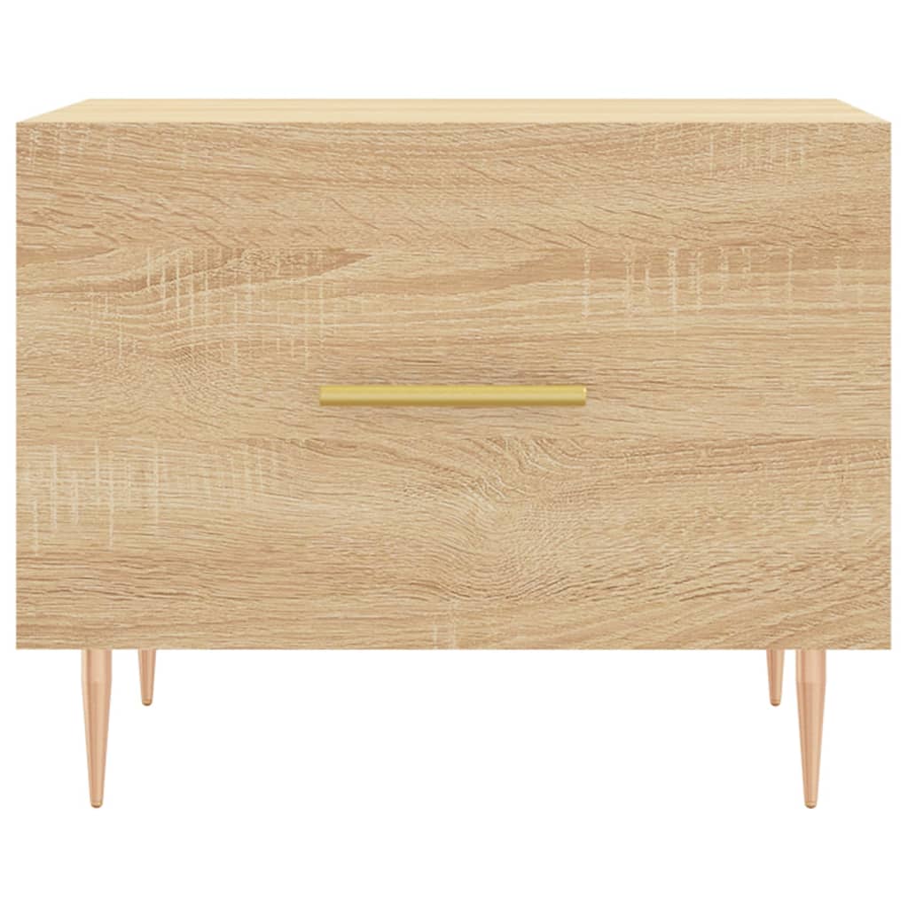 Coffee Tables 2 pcs Sonoma Oak 50x50x40 cm Engineered Wood