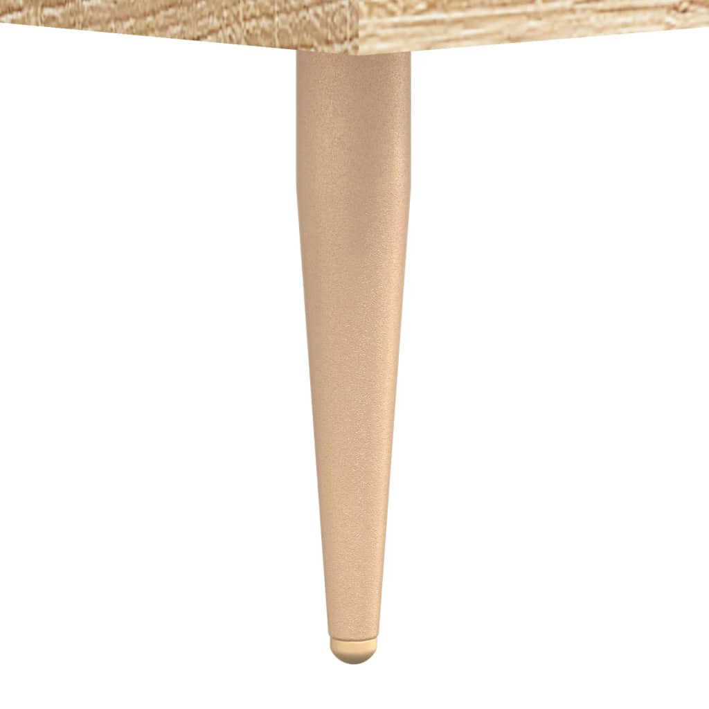 Coffee Tables 2 pcs Sonoma Oak 50x50x40 cm Engineered Wood