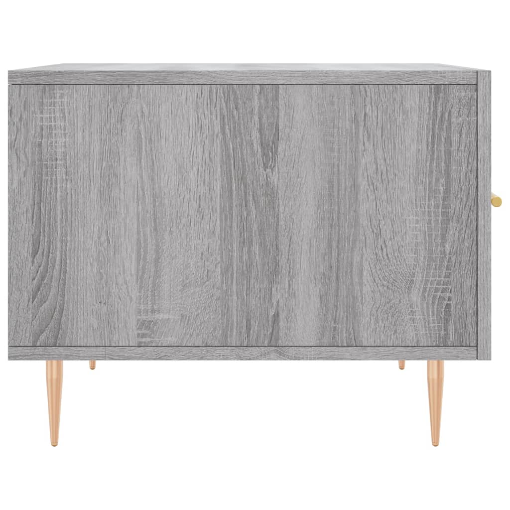 Coffee Table Grey Sonoma 50x50x40 cm Engineered Wood