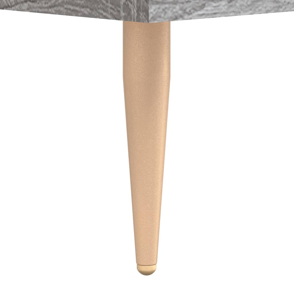 Coffee Tables 2 pcs Grey Sonoma 50x50x40 cm Engineered Wood