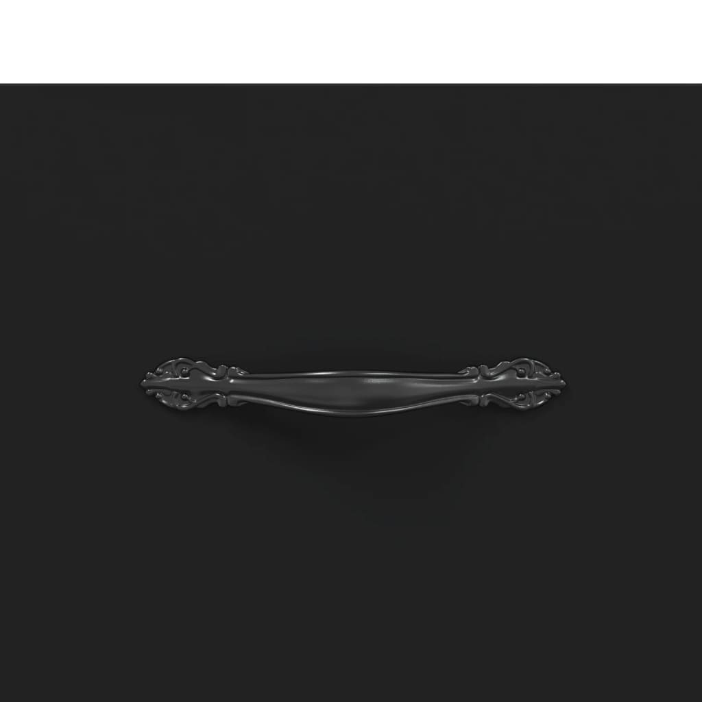 Coffee Table Black 50x50x40 cm Engineered Wood