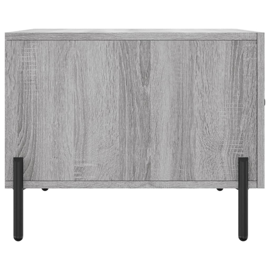 Coffee Table Grey Sonoma 50x50x40 cm Engineered Wood