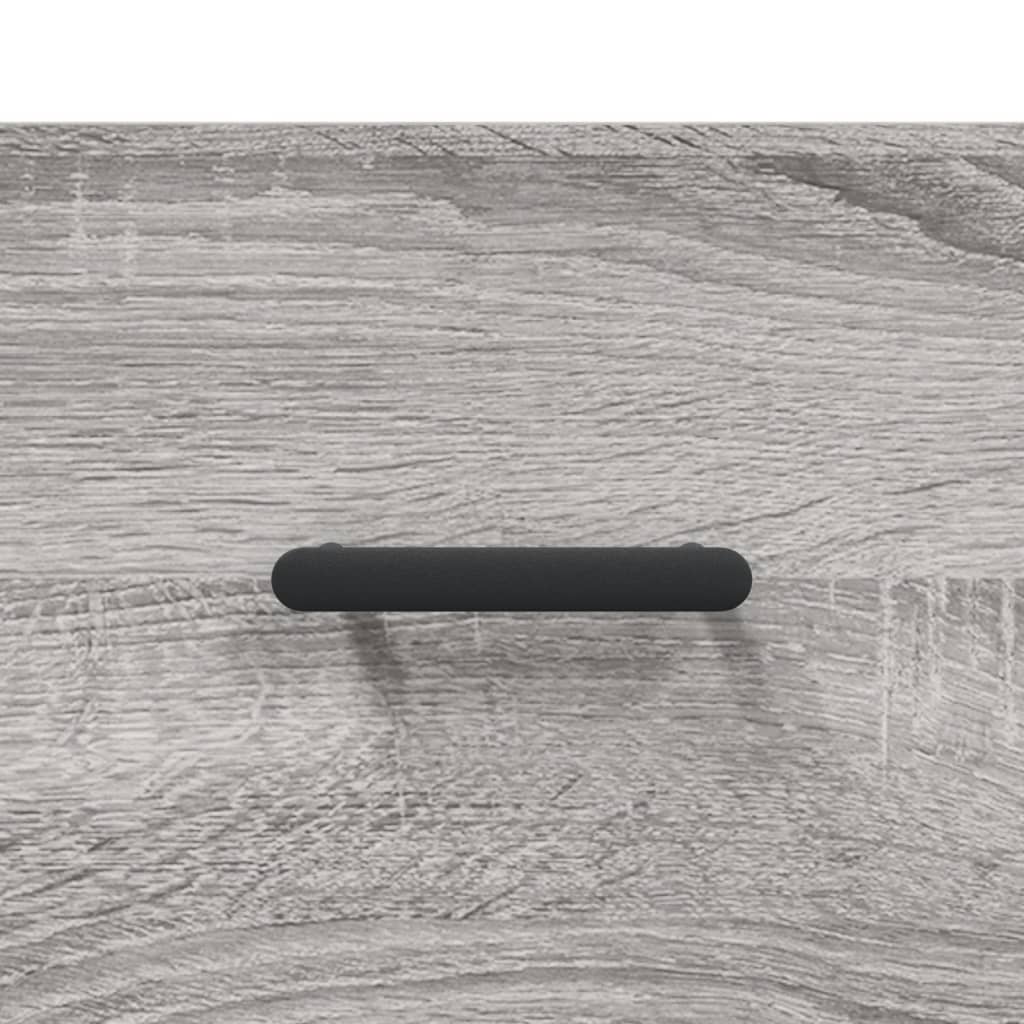 Coffee Table Grey Sonoma 50x50x40 cm Engineered Wood