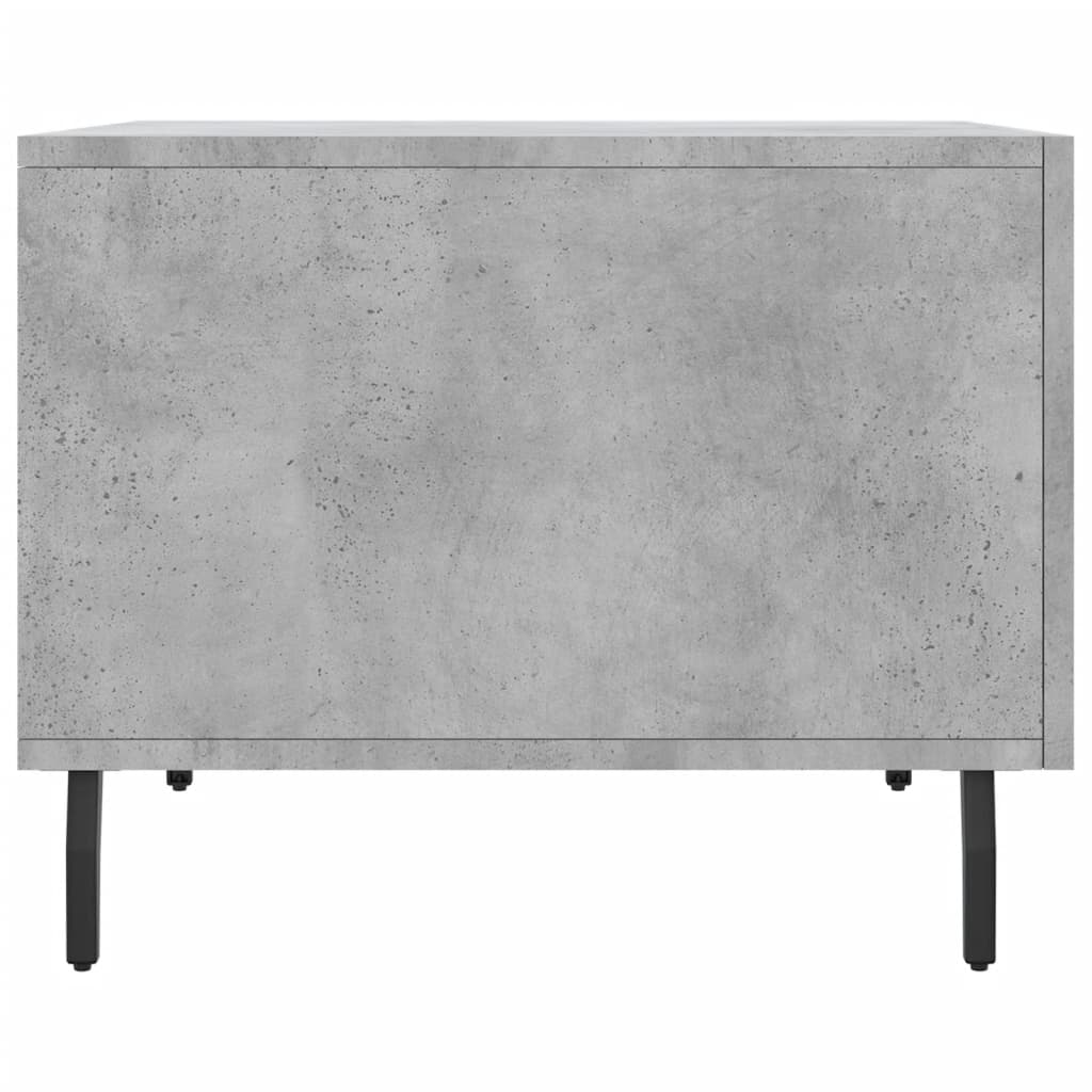 Coffee Tables 2 pcs Concrete Grey 50x50x40 cm Engineered Wood