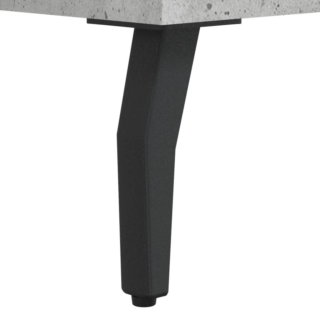 Coffee Tables 2 pcs Concrete Grey 50x50x40 cm Engineered Wood