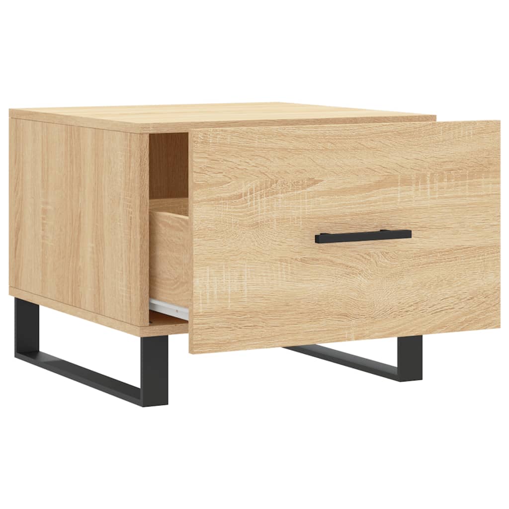Coffee Tables 2 pcs Sonoma Oak 50x50x40 cm Engineered Wood