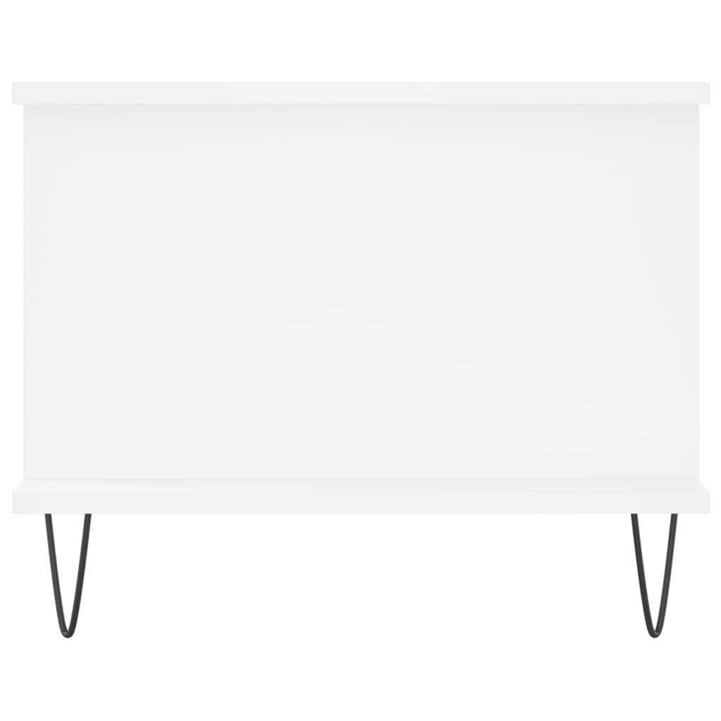 Coffee Table White 90x50x40 cm Engineered Wood