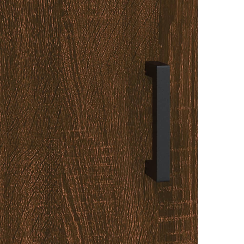 Coffee Table Brown Oak 90x50x40 cm Engineered Wood