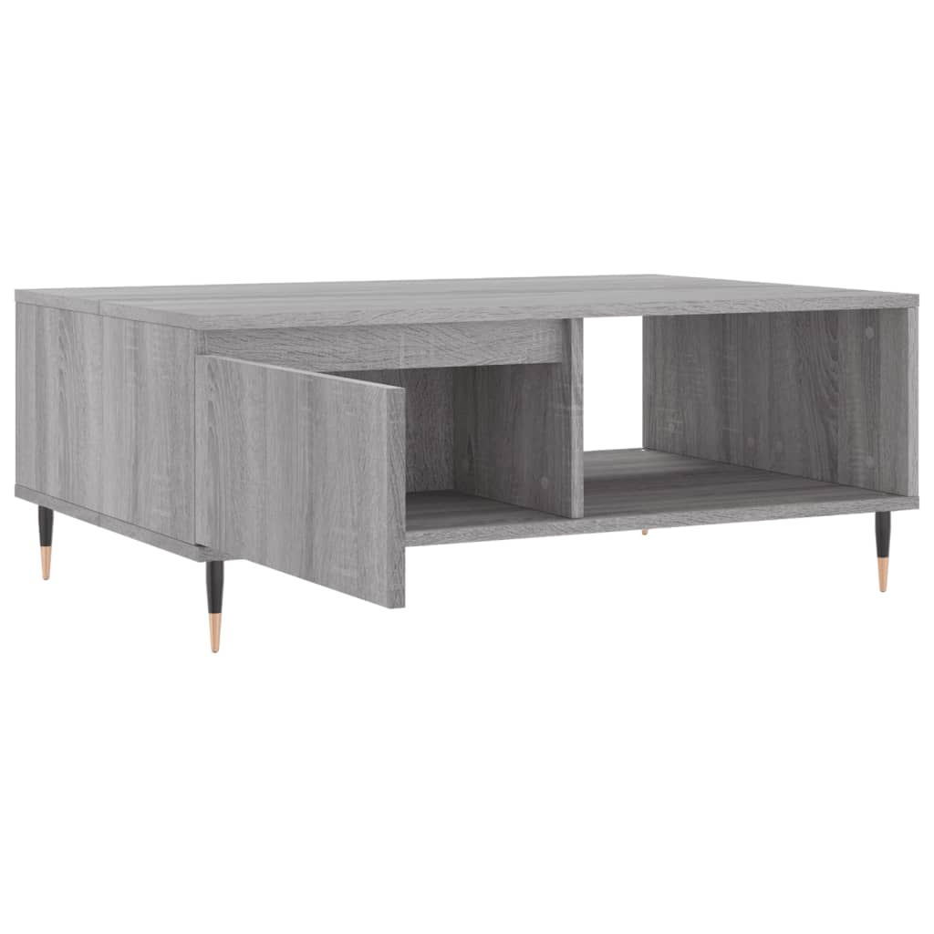 Coffee Table Grey Sonoma 90x60x35 cm Engineered Wood